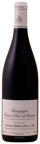 Domaine Billard P?re & Fils Bourgogne Hautes-C?tes de Beaune 2018