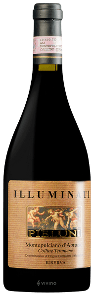 Illuminati Pieluni Montepulciano d'Abruzzo Colline Teramane Riserva 2015