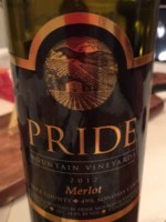 Pride Mountain Vineyards Vintner Select Merlot 2012