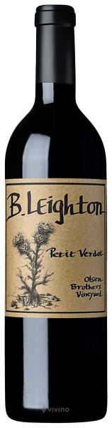 B. Leighton Petit Verdot (Olsen Brothers Vineyard) 2015