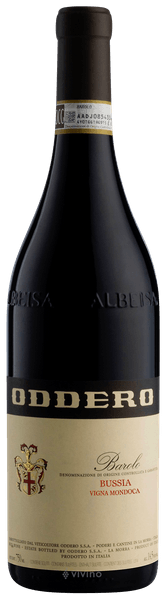 Oddero Barolo Bussia Vigna Mondoca Riserva 2015