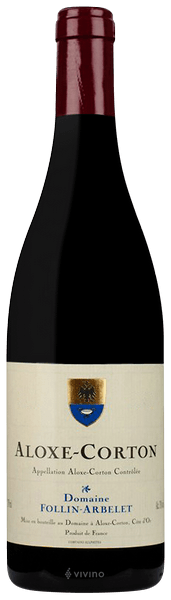 Domaine Follin-Arbelet Aloxe-Corton 2018