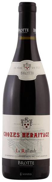 Brotte Crozes-Hermitage La Rollande 2016