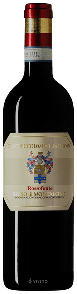 Ciacci Piccolomini d'Aragona Rossofonte Rosso di Montalcino 2018