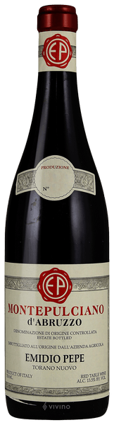 Emidio Pepe Montepulciano d'Abruzzo 2001