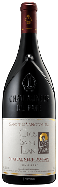 Clos Saint Jean Chateauneuf-du-Pape Sanctus Sanctorum 2015