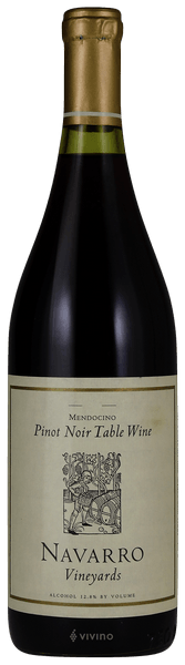 Navarro Vineyards Pinot Noir 2019
