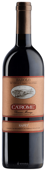 Ca' Rome' Barolo Rapet (Gold Label) 2008