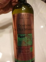 Domaine de l'?le Margaux Bordeaux des ?les 2019