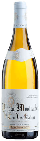 Jean-Louis Chavy Puligny-Montrachet 1er Cru 'Les Folati?res' 2019