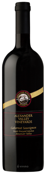 Alexander Valley Vineyards Alexander School Reserve Cabernet Sauvignon 2018