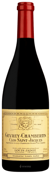 Louis Jadot Gevrey-Chambertin Premier Cru Clos Saint-Jacques 2002
