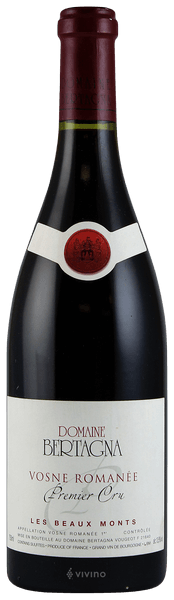 Domaine Bertagna Vosne Roman?e Premier Cru 'Les Beaux Monts' 2017
