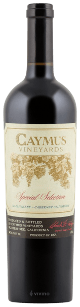 Caymus Special Selection Cabernet Sauvignon 1985