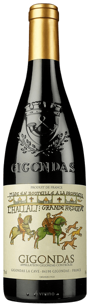 Gigondas La Cave L'Hallali Grande Reserve Gigondas 2017