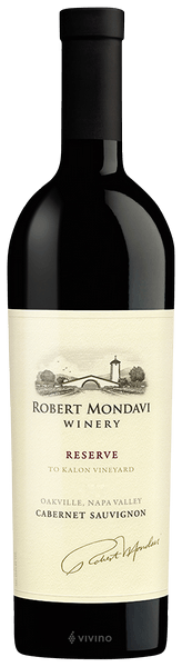 Robert Mondavi Winery To Kalon Vineyard Reserve Cabernet Sauvignon 2012