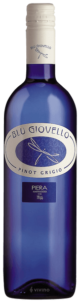 Piera Martellozzo Blu Giovello Pinot Grigio 2015