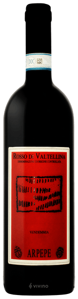ARPEPE Rosso di Valtellina 2015