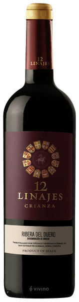Bodegas Gormaz 12 Linajes Crianza 2012