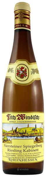 Fritz Windisch Niersteiner Spiegelberg Riesling Kabinett 2018