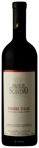 Paolo Scavino Barbera d'Alba 2020