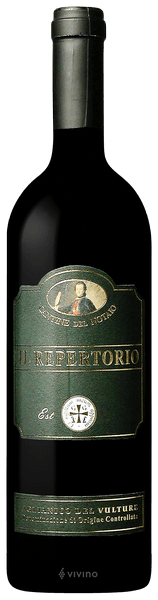 Cantine del Notaio Il Repertorio Aglianico del Vulture 2015