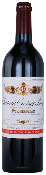 Ch?teau Croizet-Bages Pauillac (Grand Cru Class?) 2016