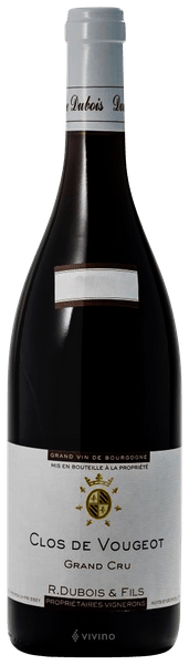 R. Dubois & Fils Clos de Vougeot Grand Cru 2015