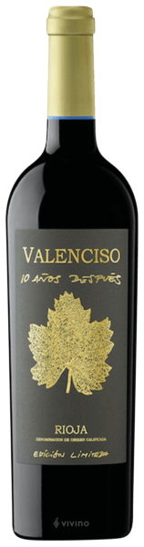 VALENCISO Rioja Reserva 10 A?os Despu?s Edici?n Limitada 2012