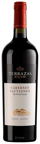Terrazas de los Andes Cabernet Sauvignon 2017