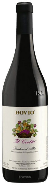 Bovio Il Ciotto Barbera d'Alba 2019