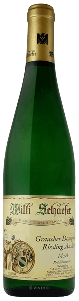 Willi Schaefer Graacher Domprobst Riesling Auslese 2015