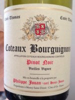 Henri & Philippe Jouan Vieilles Vignes Coteaux Bourguignons Pinot Noir 2018