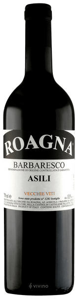 Roagna Asili Barbaresco Vecchie Viti 2014
