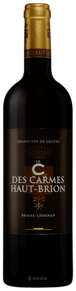 Ch?teau les Carmes Haut-Brion Le C des Carmes Haut-Brion 2017