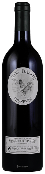 Thunevin Clos Badon Saint-?milion Grand Cru 2018