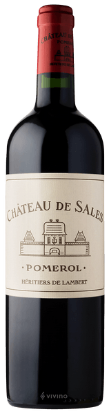 Ch?teau de Sales Pomerol 2014