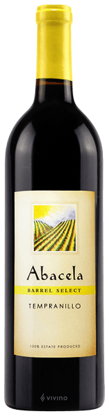 Abacela Barrel Select Tempranillo 2014