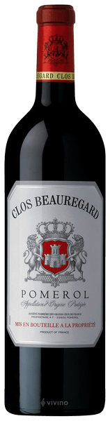 Clos Beauregard Pomerol 2015