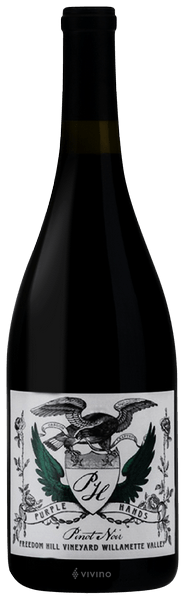 Purple Hands Freedom Hill Vineyard Pinot Noir 2019