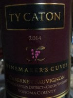 Ty Caton Vineyards Caton Vineyard Winemaker's Cuvee Cabernet Sauvignon 2017