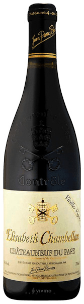 Domaine du P?re Caboche Vieilles Vignes Elisabeth Chambellan Ch?teauneuf-du-Pape 2018