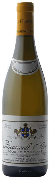 Domaine Leflaive Meursault 1er Cru Sous Le Dos d'Ane 2017