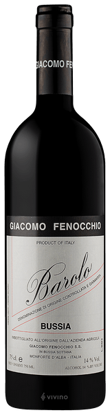 Giacomo Fenocchio Barolo Bussia 2017