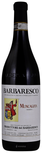 Produttori del Barbaresco Barbaresco Riserva Muncagota 2015