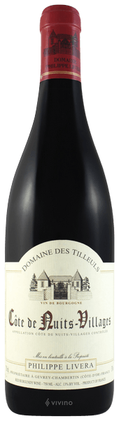 Philippe Livera (Domaine des Tilleuls) C?te de Nuits-Villages 2016