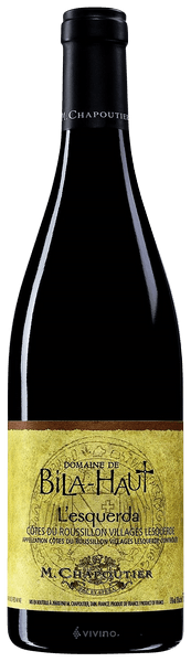 M. Chapoutier Domaine de Bila-Haut l'Esquerda C?tes du Roussillon Villages 2014