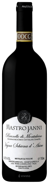 Mastrojanni Vigna Schiena d'Asino Brunello di Montalcino 2013