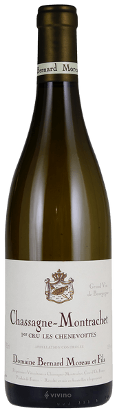 Domaine Bernard Moreau et Fils Chassagne-Montrachet 1er Cru Les Chenevottes 2015