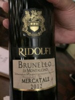 Ridolfi Brunello di Montalcino Mercatale 2012